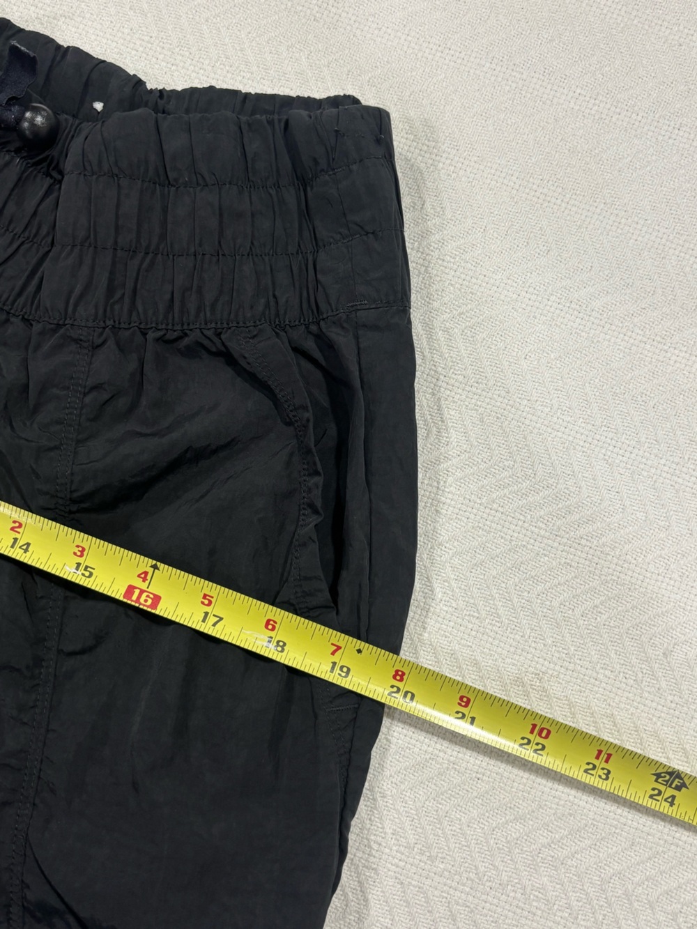 Chenault Women's Black Track Joggers with Elastic Cuffs - Picture 5 of 10